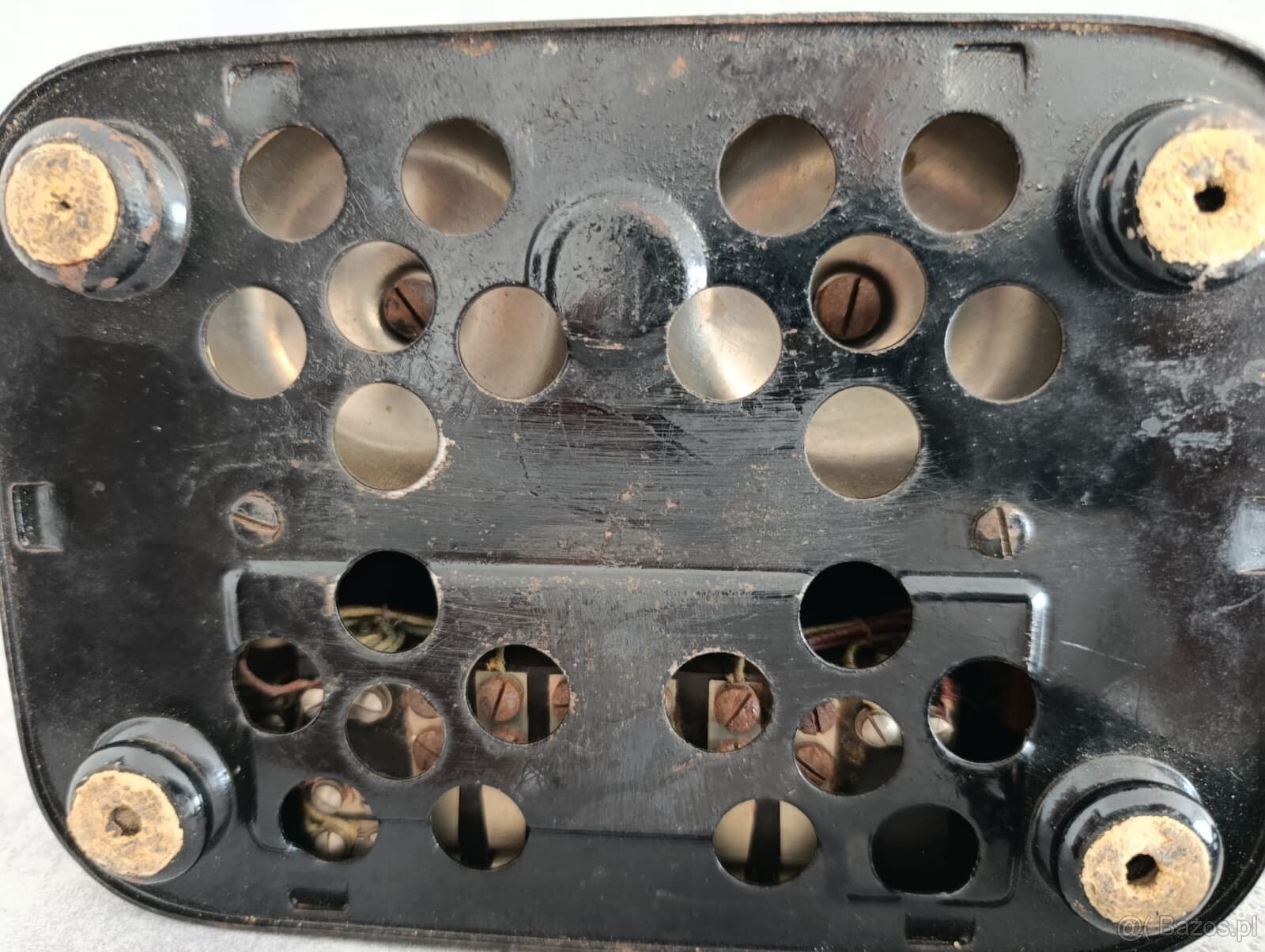 Bardzo stary duński telefon Jydsk z poczty w Kopenhadze. - 13