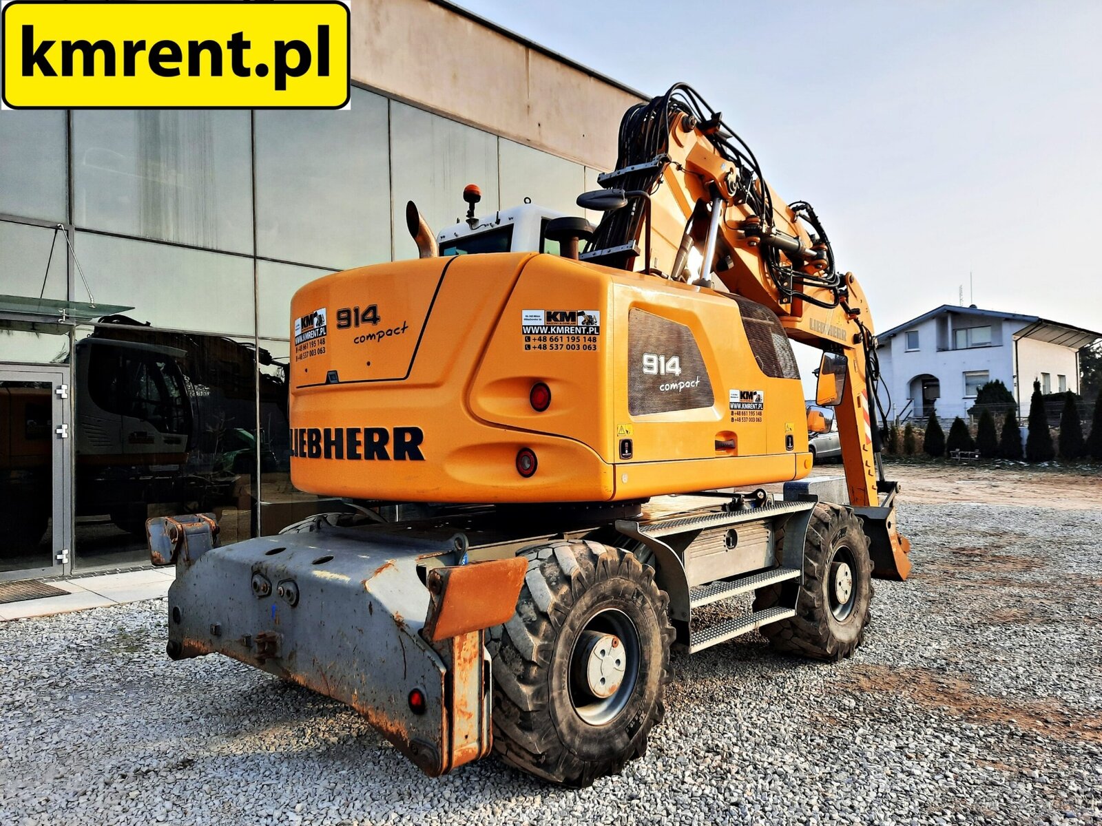 LIEBHERR A914 COMPACT KOPARKA KOŁOWA. 2014R - 13