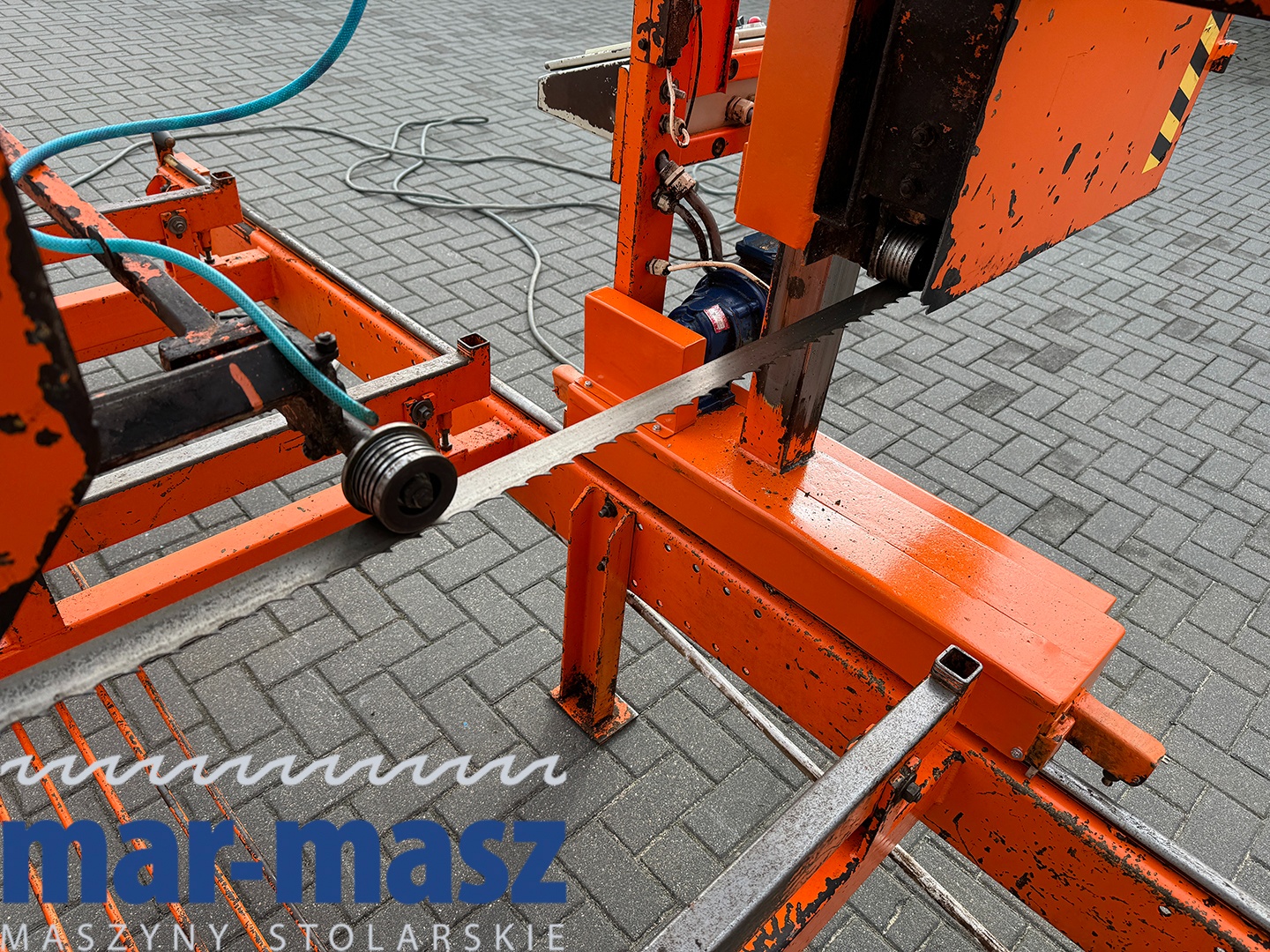 Trak pilarka taśmowa pozioma WIREX typ CZ-1 hydrauliczny - 13