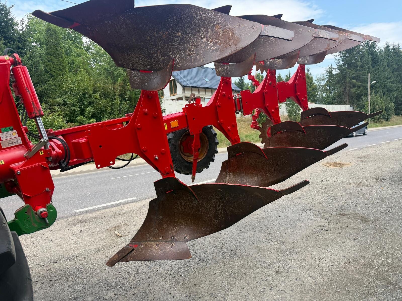Plug 4 Skibowy Opall-Agri Saturn 140 4S rok prod. 2016 pług - 13