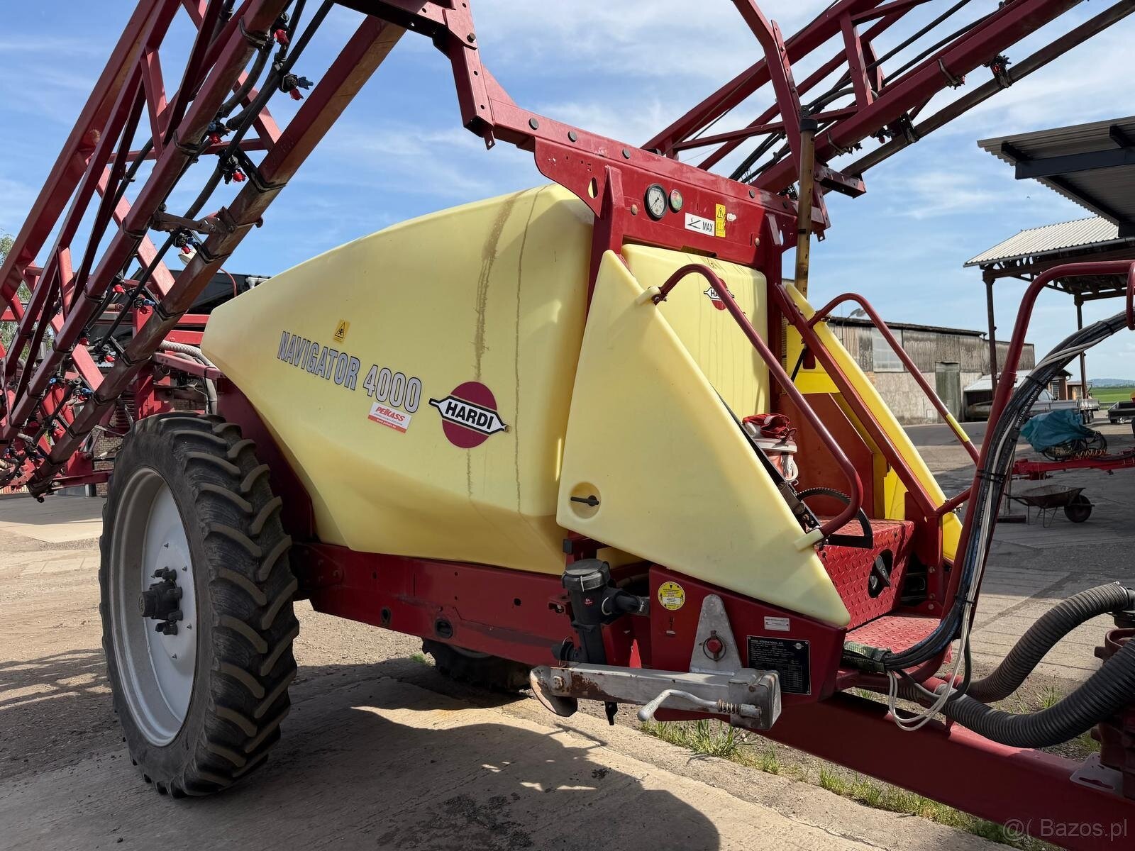 Opryskiwacz Hardi Navigator 4000 beczka 4000 litrów szerokoś - 13
