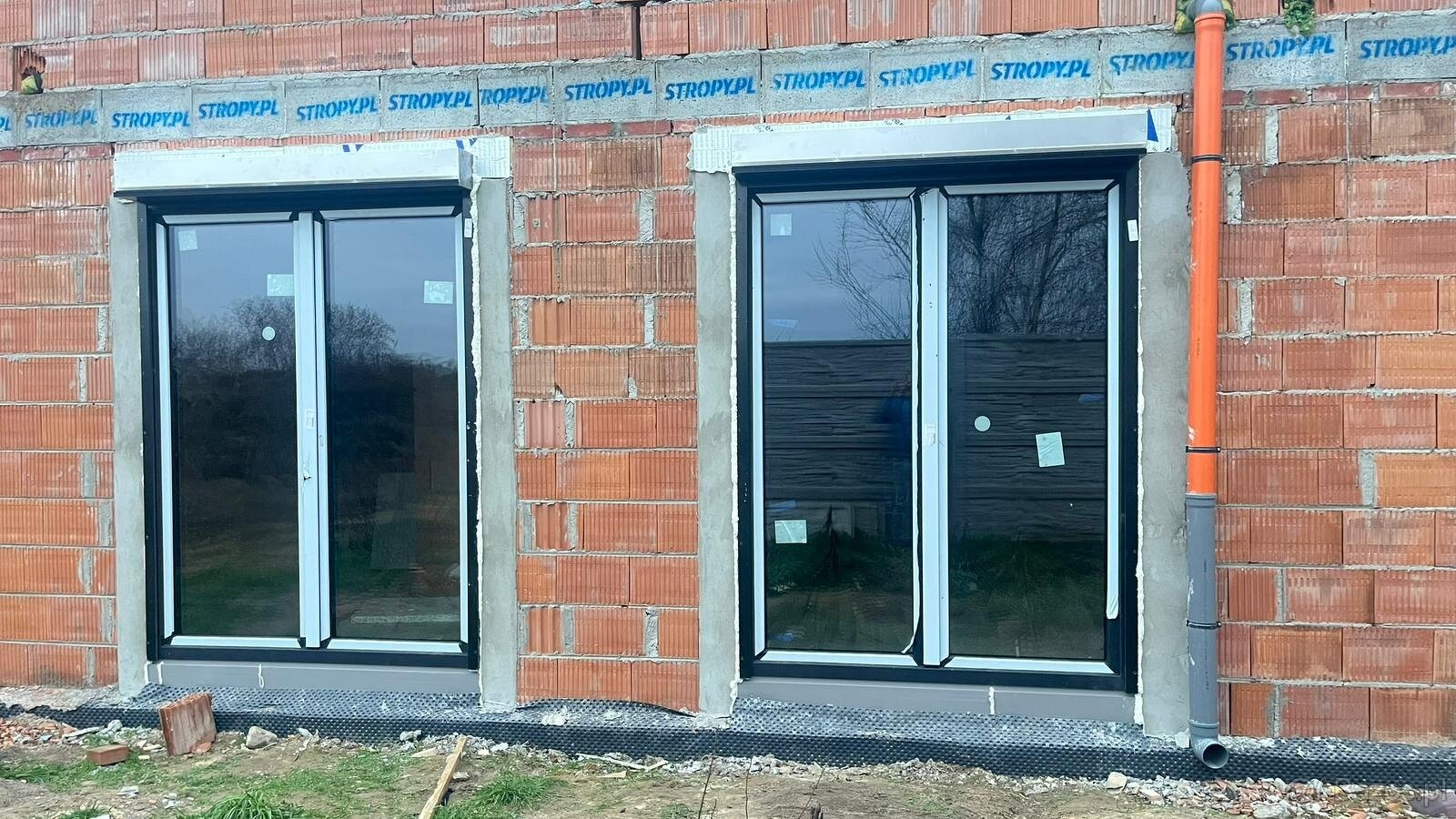 Nowoczesny dom parterowy – stan surowy zamknięty,Zagorzyn, - 13