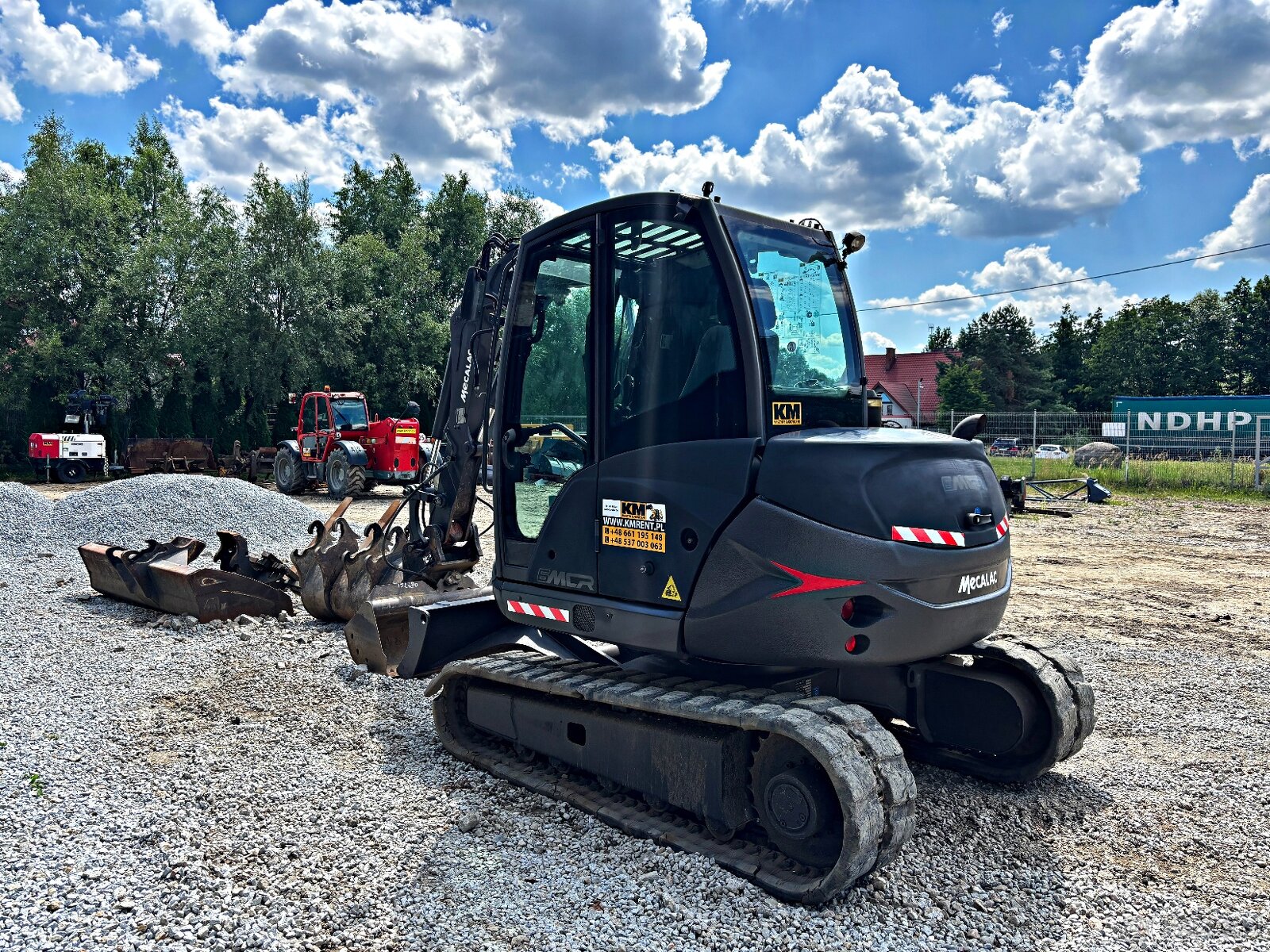 Mecalac 6 MCR MINI-KOPARKA 2022R. MTH:3855 | 8 MCR JCB 8055 - 13