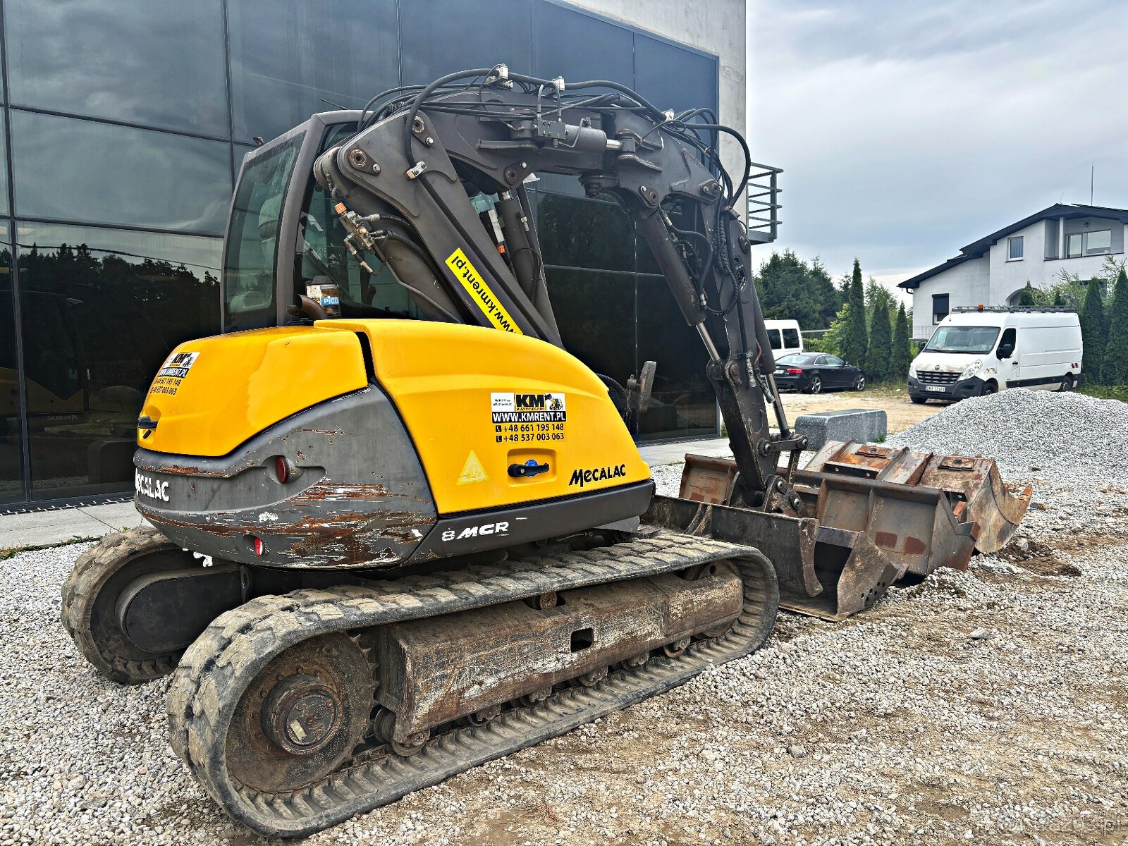Mecalac 8 MCR MINI-KOPARKA 2010R | MECALAC 6 MCR, JCB 8065 8 - 13