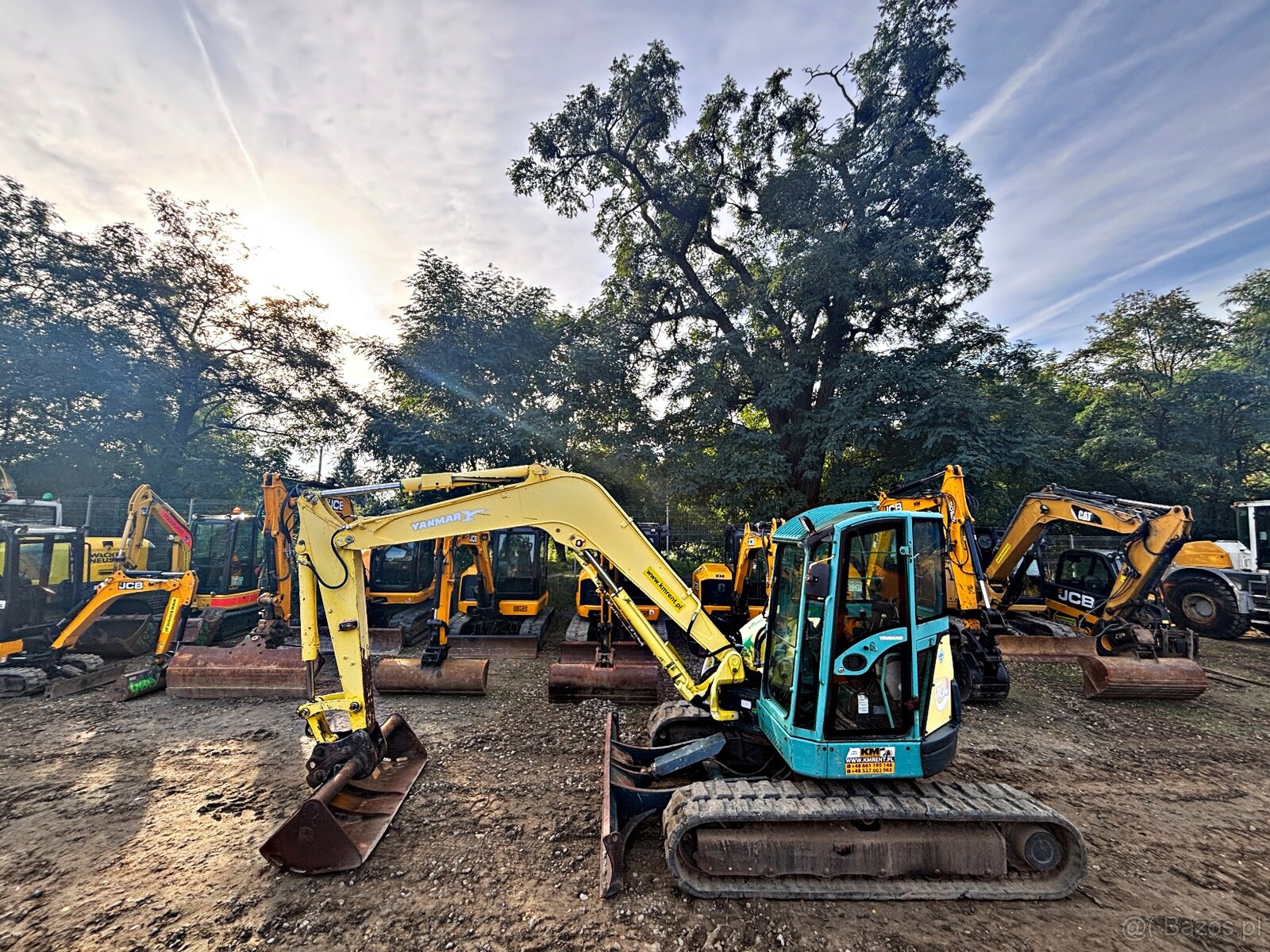 YANMAR VIO 75 MIDI-KOPARKA 2007R.| Yanmar vio80 kubota kx80 - 13
