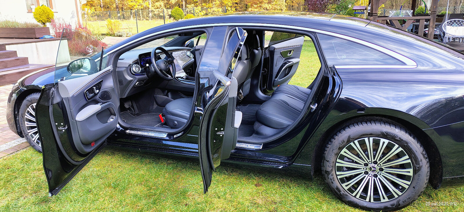 Mercedes EQS 450+Pneumatyka-1Wł-SalonPL+Serwis ASO+1rej:2022 - 13