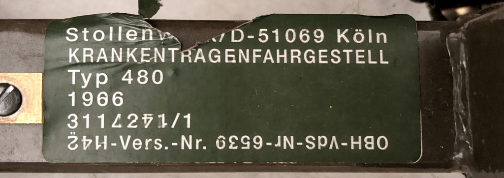 Podwozie Stollenwerk Model 408 - 13