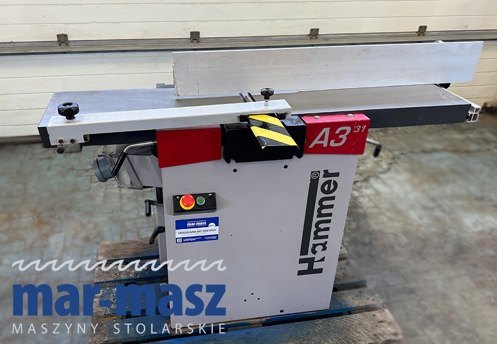 Wyrówniarko – grubościówka HAMMER typ A3 31 - 13