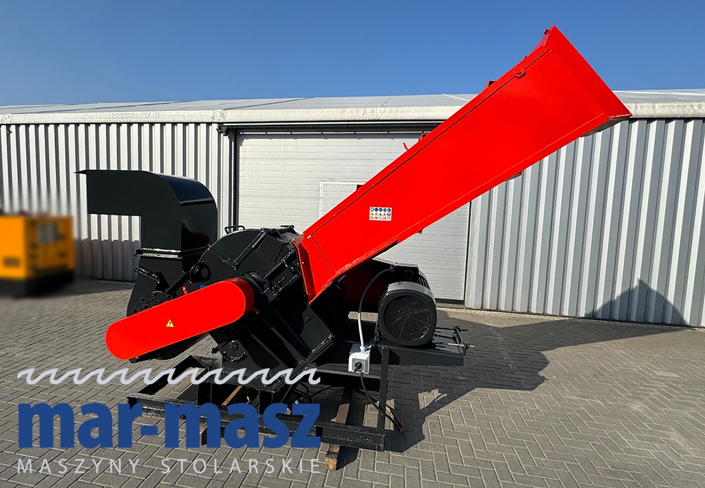 Rębak / Rozdrabniacz do drewna bębnowy - 13