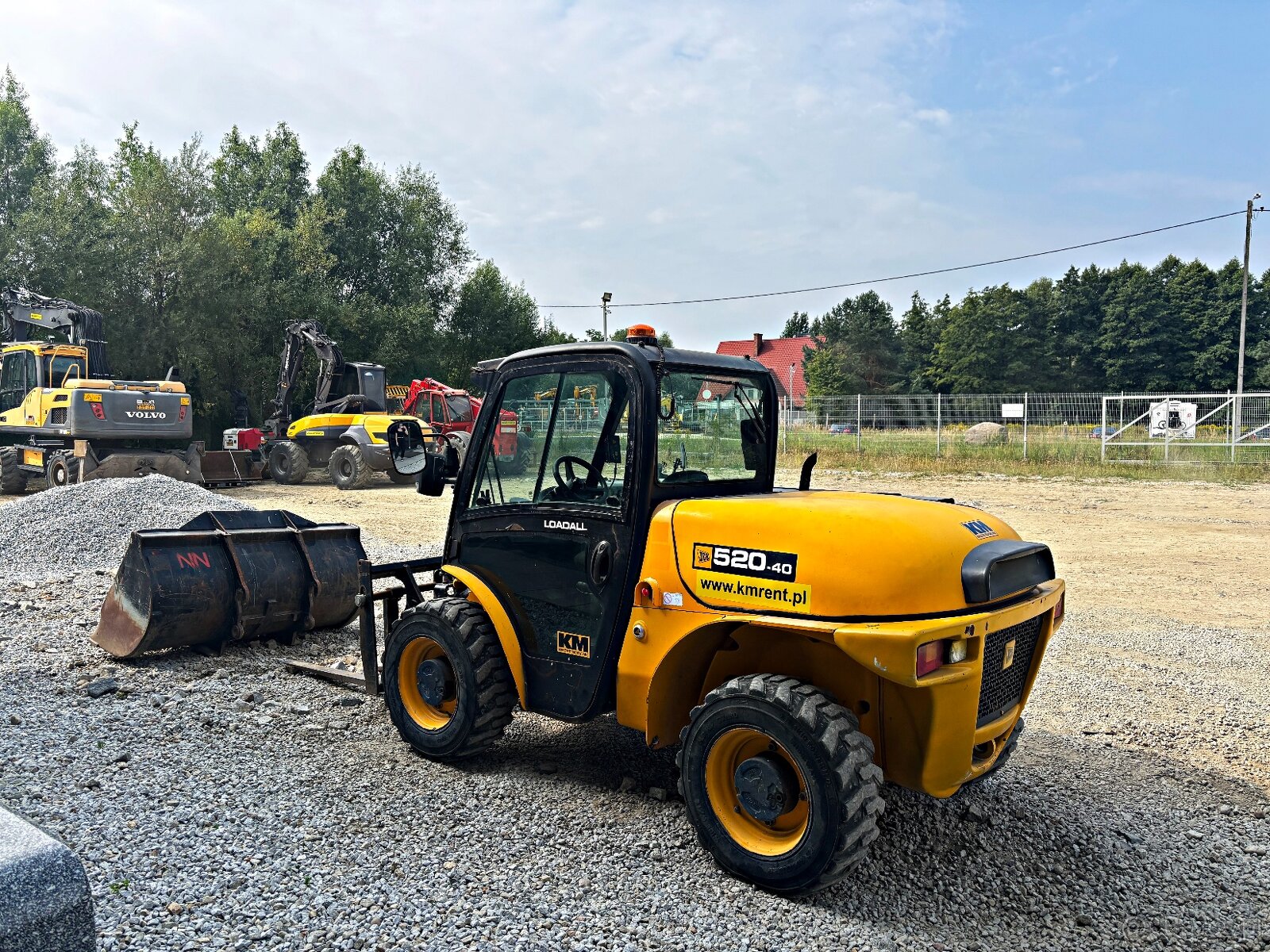 JCB 520-40 4WS ŁADOWARKA TELESKOPOWA 2020R | MANITOU MT 420 - 13