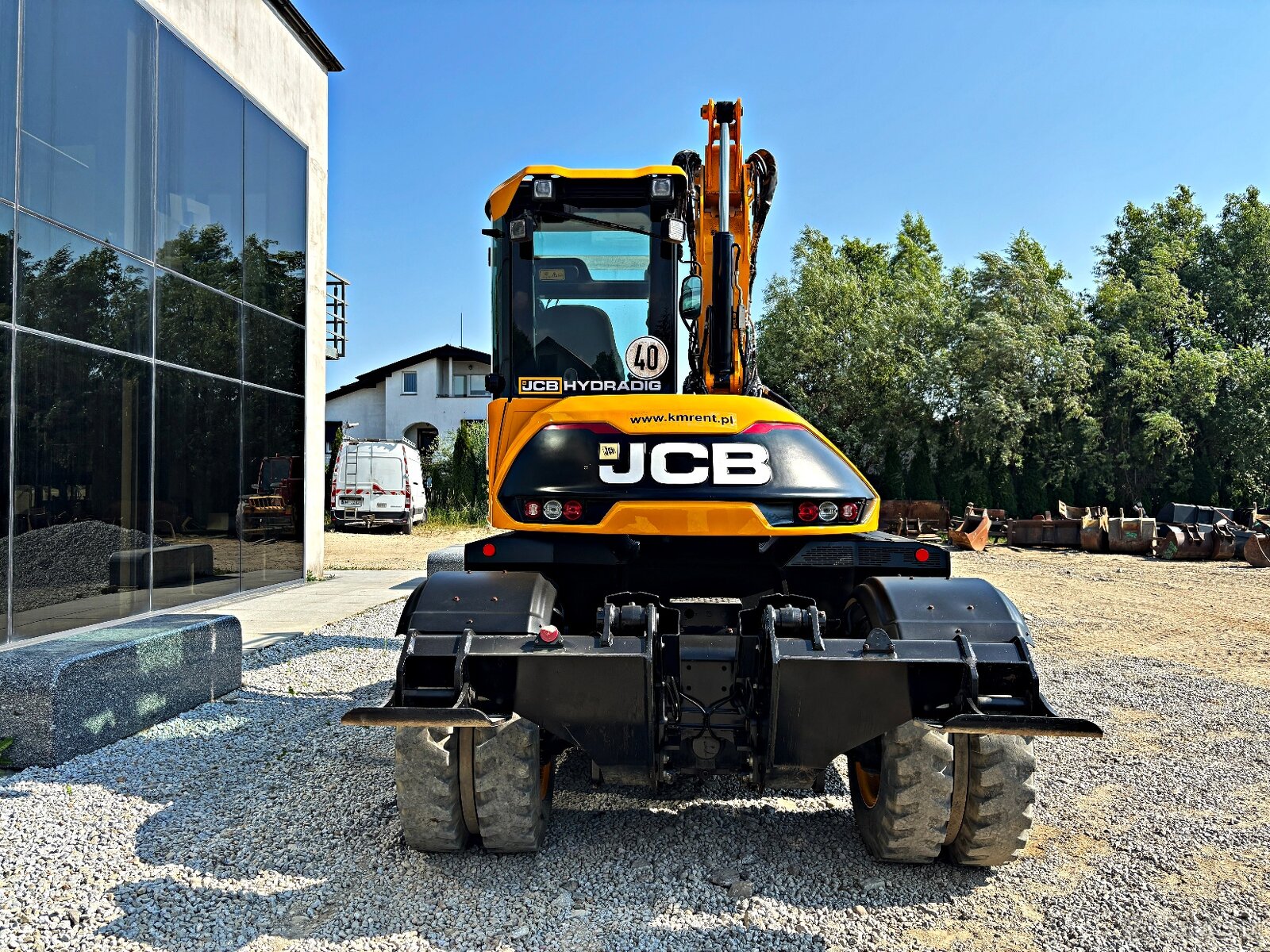JCB HD110WTT4 KOPARKA KOŁOWA HYDRADIG POWERTILLT 2017R. | LI - 13