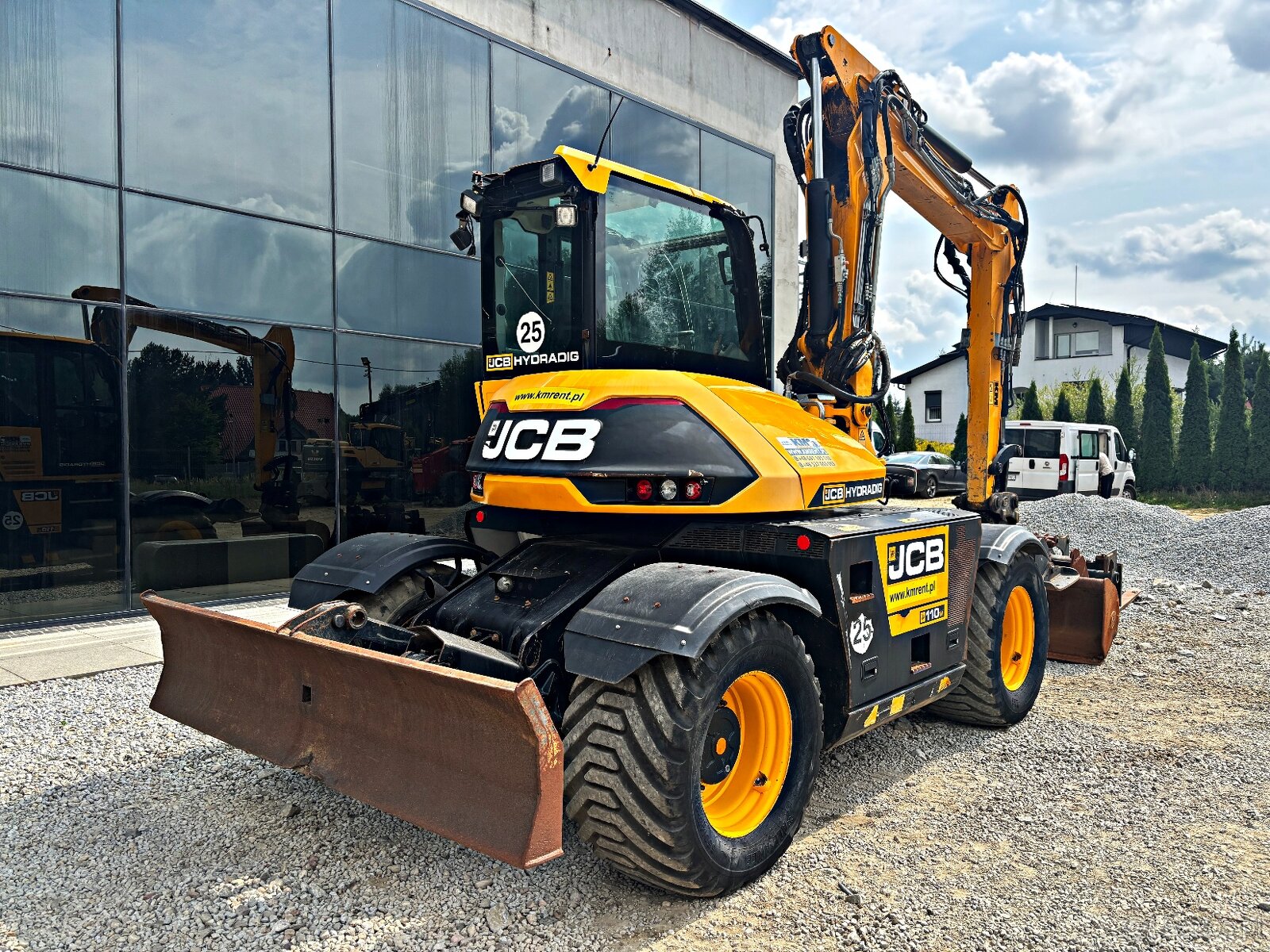 JCB HD110WT 4F KOPARKA KOŁOWA HYDRADIG POWERTILLT 2019R | LI - 13