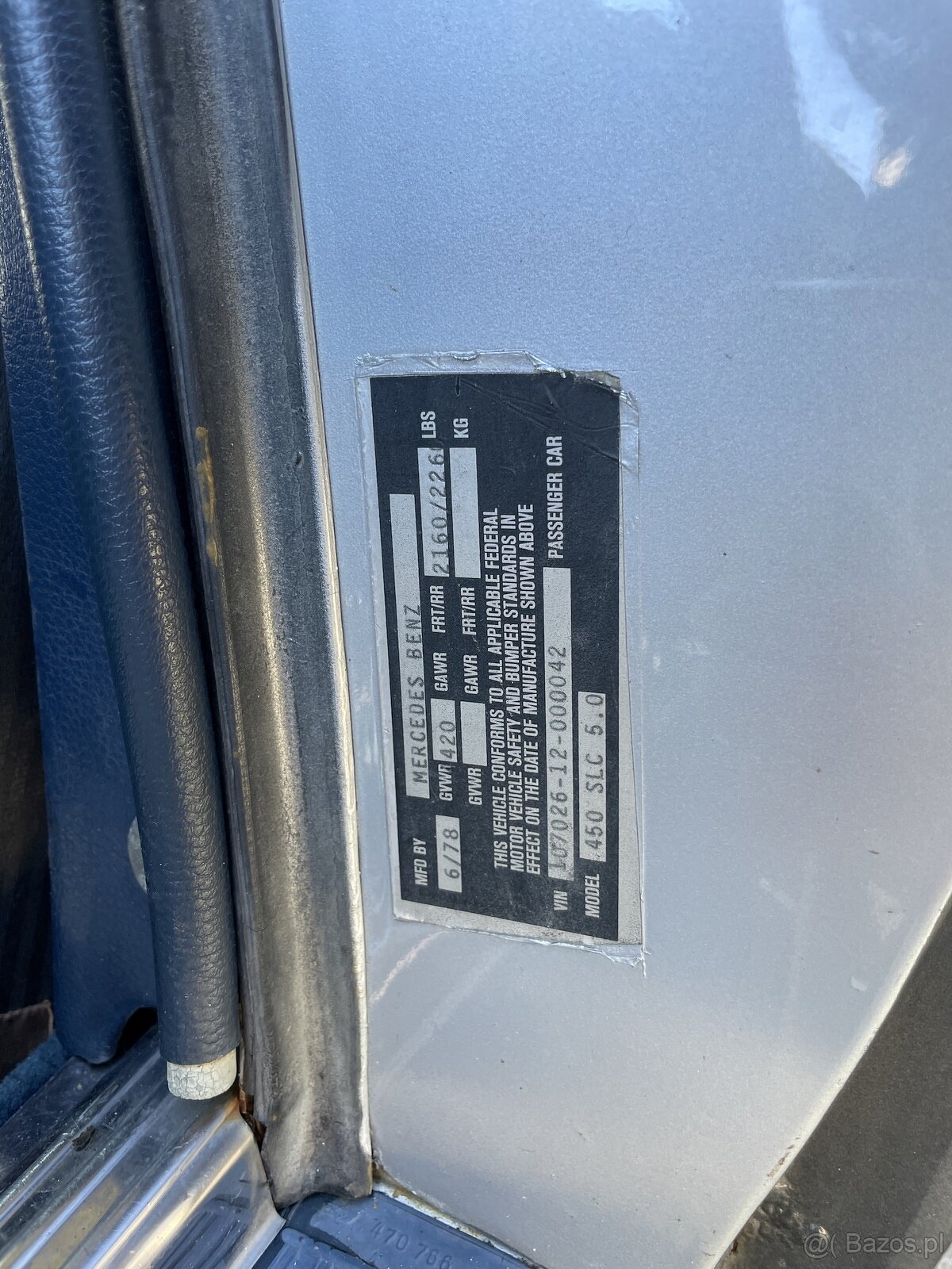 Mercedes-Benz 450 SLC 5.0 1978r. - 13