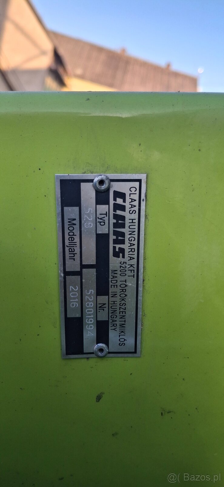 Adapter do pręta Claas Vario 930 - 13