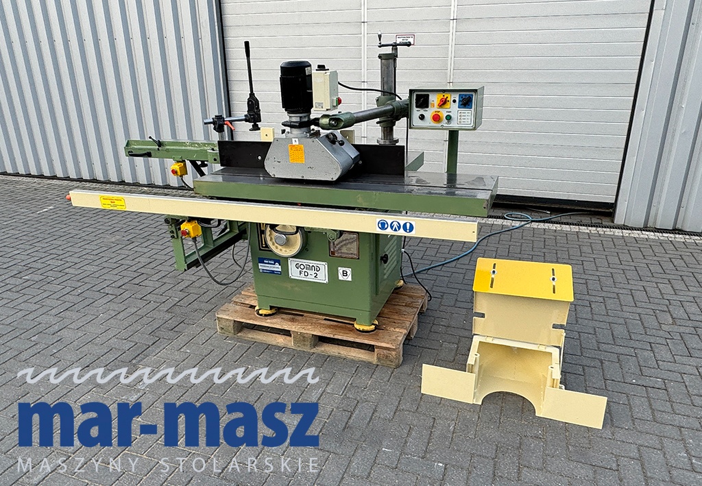 Frezarka dolnowrzecionowa GOMAD FD-2 z wózkiem bocznym - 13