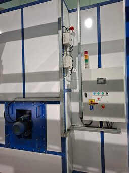 Kompletna linia lakierni proszkowej, kabina + piec + Wagner - 13