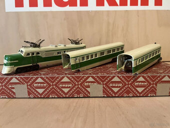 Wagon silnikowy Märklin ST 800, zielono-beżowy Żebra dachow - 13