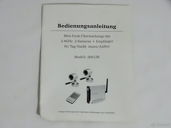 Bezprzewodowy zestaw kamer JAY-tech Wireless Kit IR-812R - 13