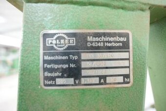 Prasa ramowa hydrauliczna POLZER HKR 35/250 - 13