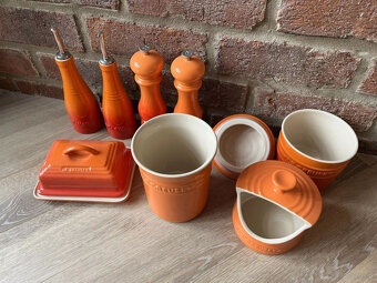 Zestaw garnków żeliwnych Le Creuset w kolorze pomarańczowym, - 13