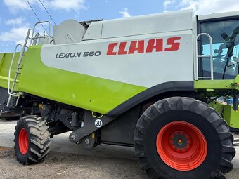 Kombajn zbozowy Claas Lexion 560 heder V750 rok pr 2005 spro - 13