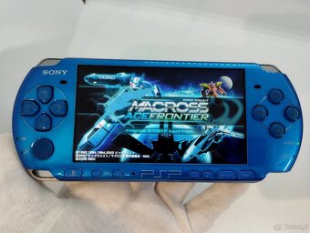 PSP 3000 rare Blossom Blue łącznie z pudełkiem - 13