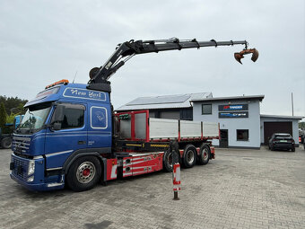 VOLVO FM500 8x4 tridem Hiab XS288-EP5 radio - 13