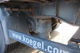 Kögel S24-1, NISKI POKŁAD, OŚ PODNOSZONA, SAF - 13