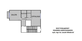 Mieszkanie 44,40 m2 - ul. Mościckiego, Tarnów - 13