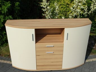 Zestaw mebli + stół szklano-drewniany - 13