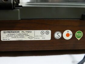 Gramofon Pioneer PL-112D Belt Drive - 13