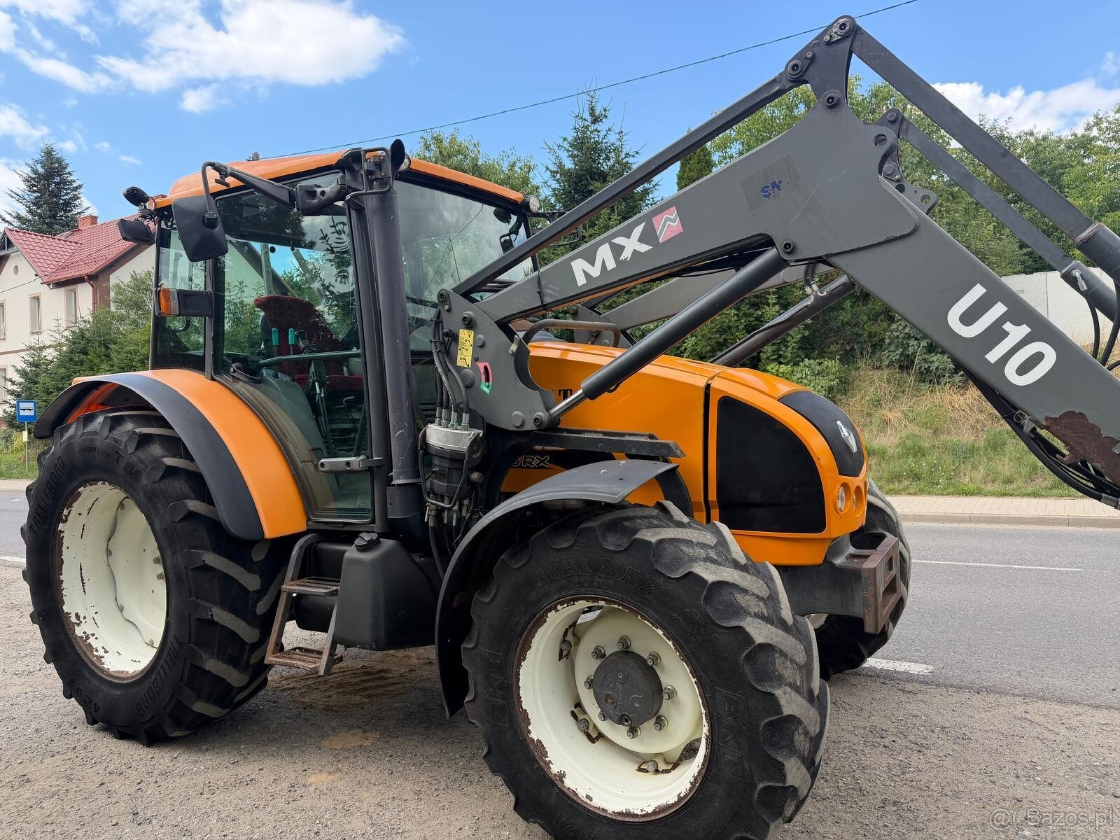 Ciągnik rolniczy Renault Claas Celtis 436 RX + TUR. Rok prod - 14