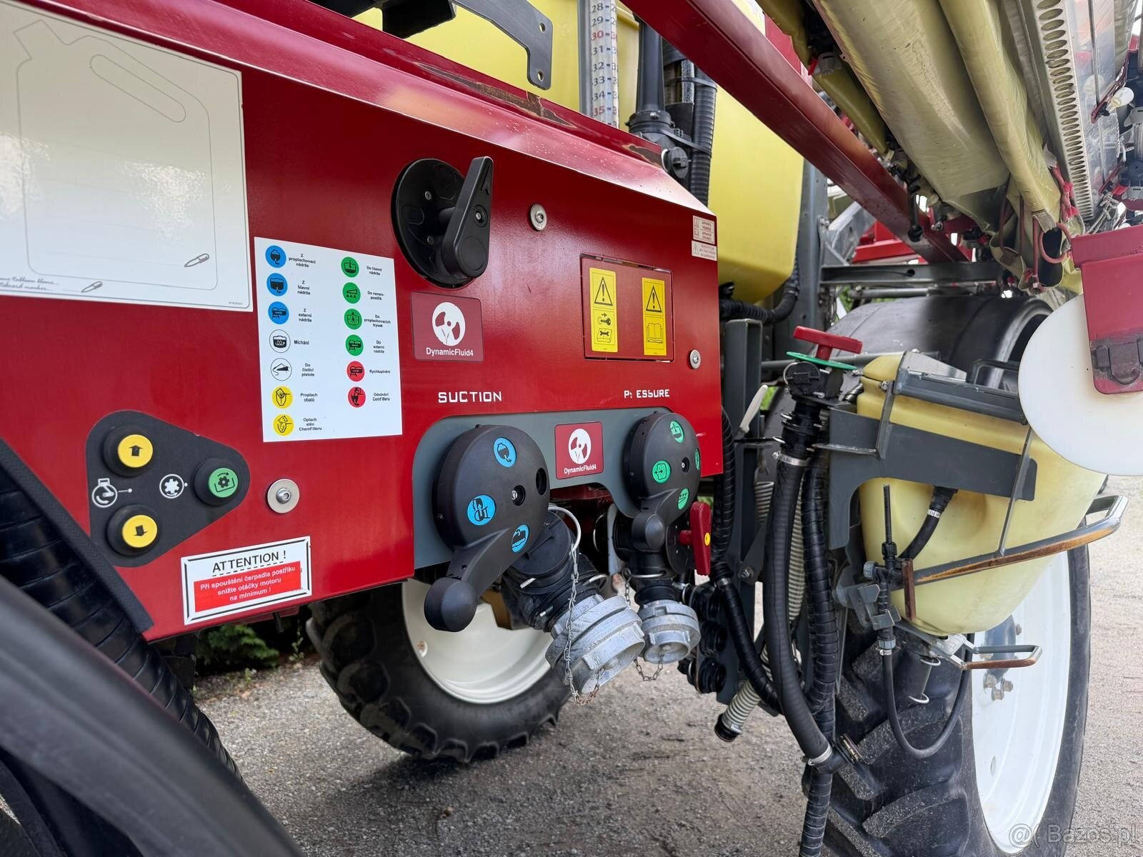 Opryskiwacz Samojezdny Hardi Evo 4100 ramiona 36 m z rękawem - 14
