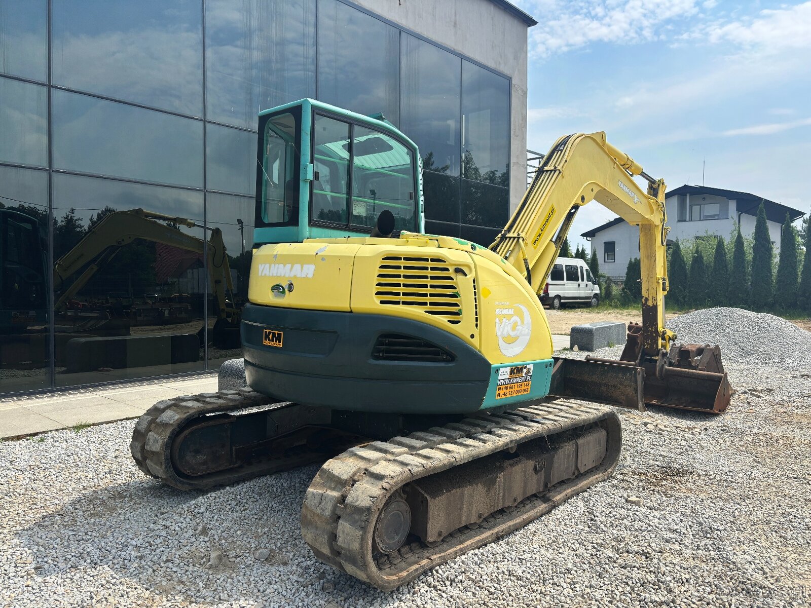 Yanmar VIO 75 KOPARKA GĄSIENICOWA 2007R. | Yanmar vio80 kubo - 14