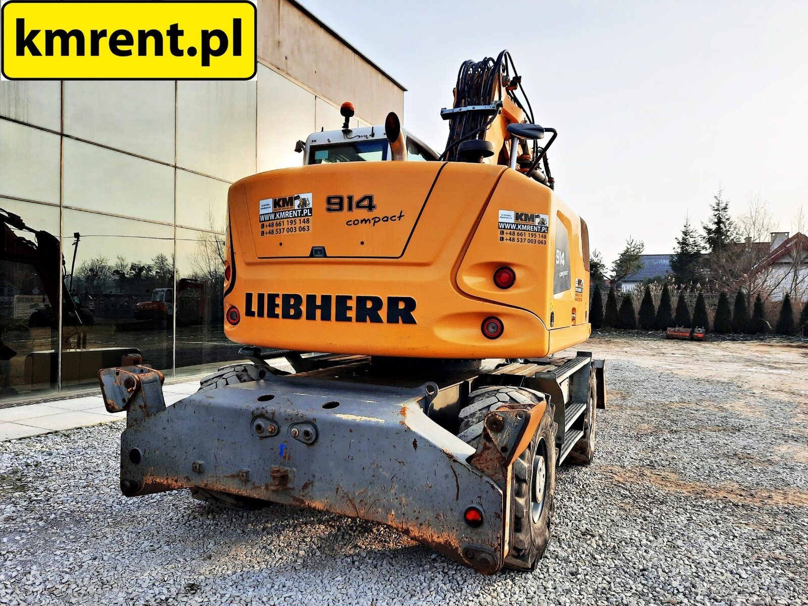 LIEBHERR A914 COMPACT KOPARKA KOŁOWA. 2014R - 14