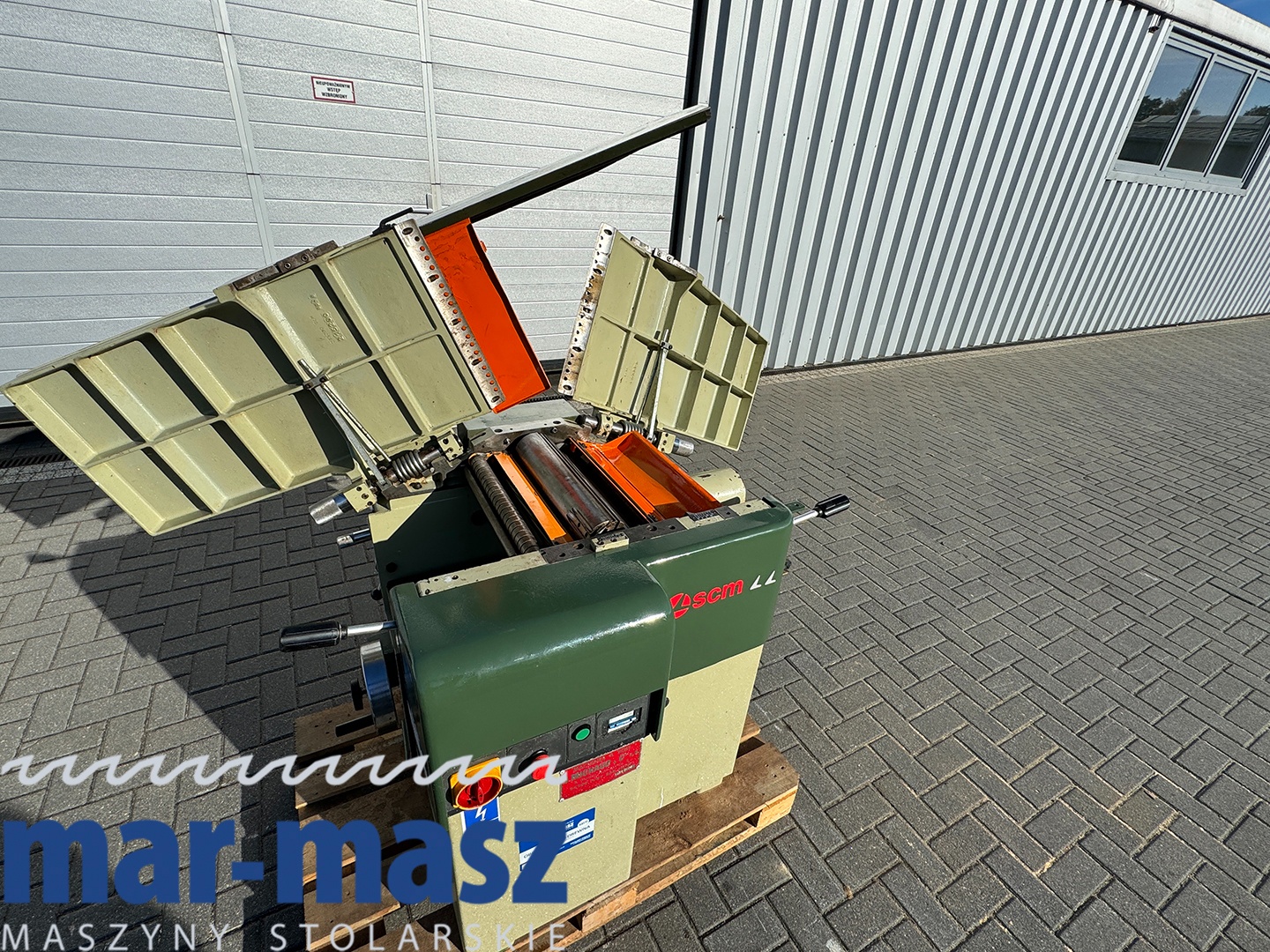 Wyrówniarko – grubościówka SCM 2041 FSB - 14