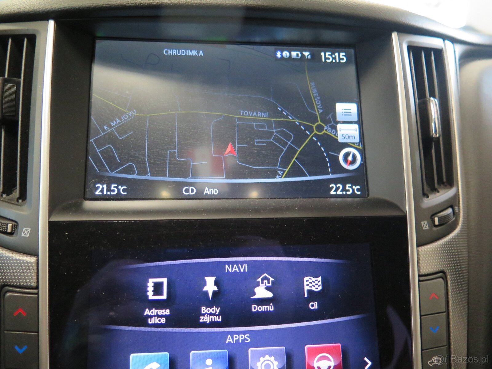 Infiniti Q50 2.2D Sport, klimatyzacja, nawigacja, wyposażeni - 14