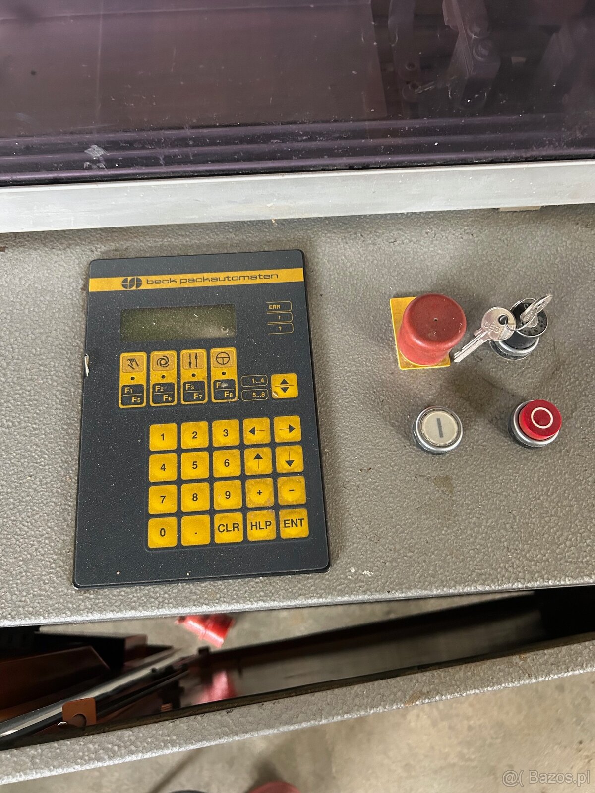 Automat BECK do pakowania w folię + tunel + paleta folii - 14