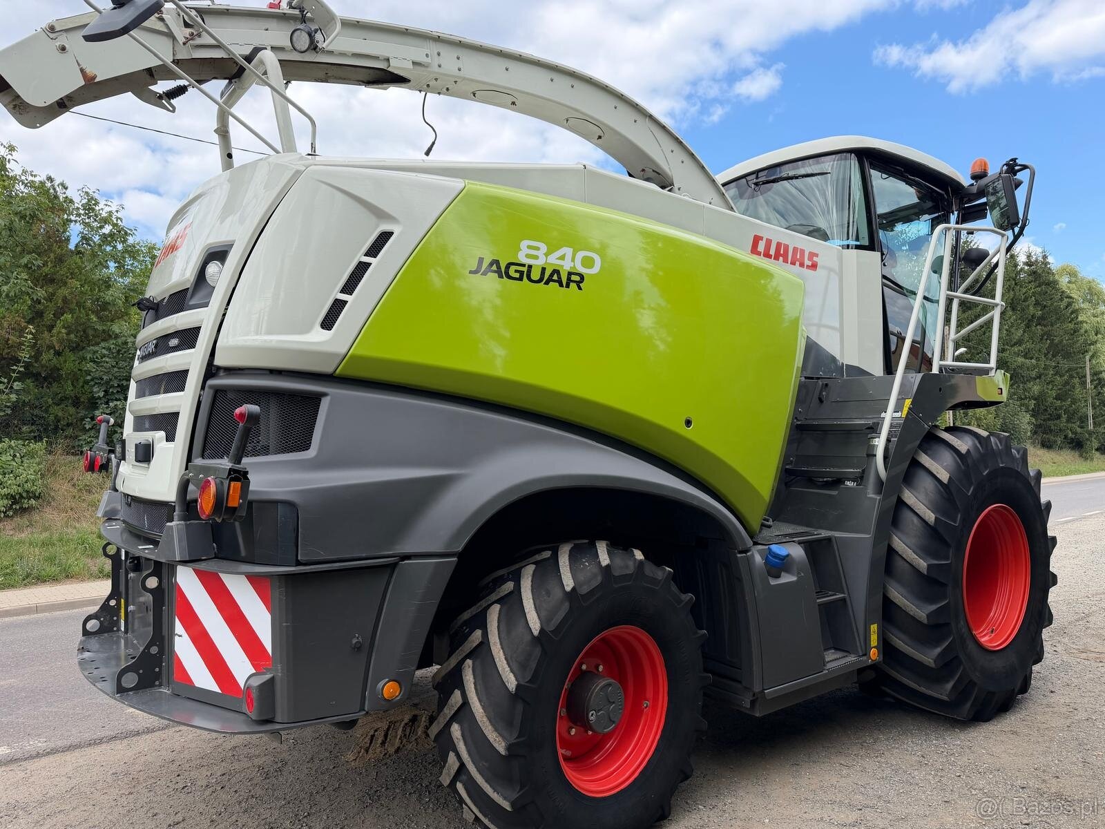 Sieczkarnia do kukurydzy Claas Jaguar 840 4x4 centralne sma - 14