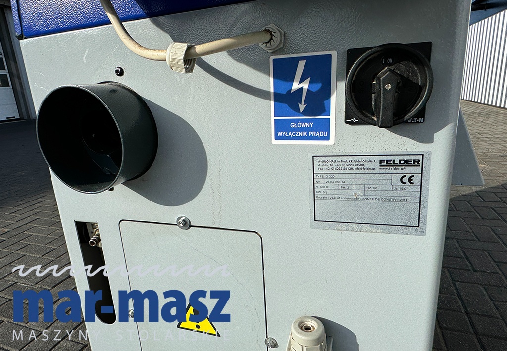 Okleiniarka FELDER G320 - 14