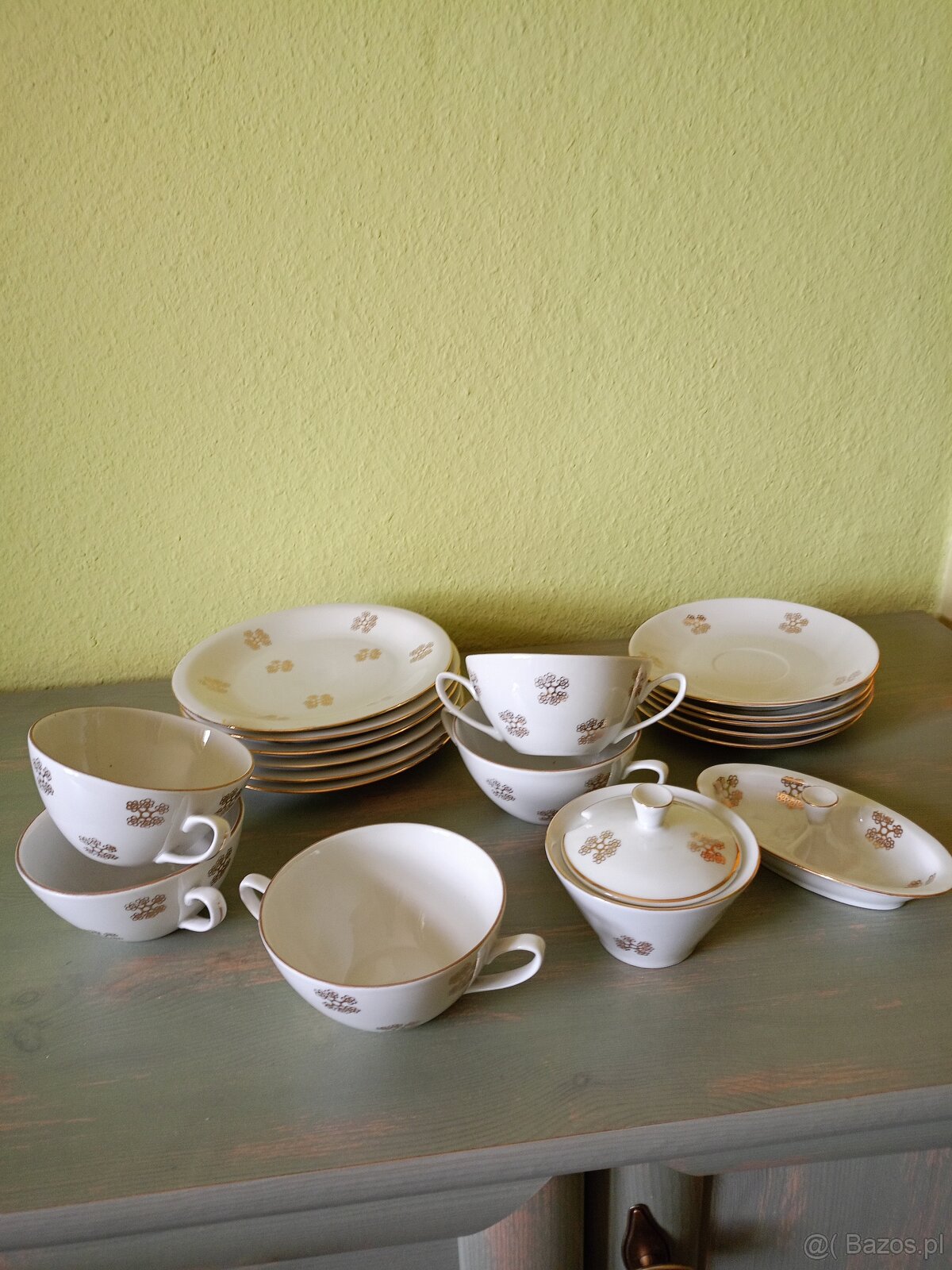 Serwis stołowy porcelanowy vintage. Chodzież. - 14