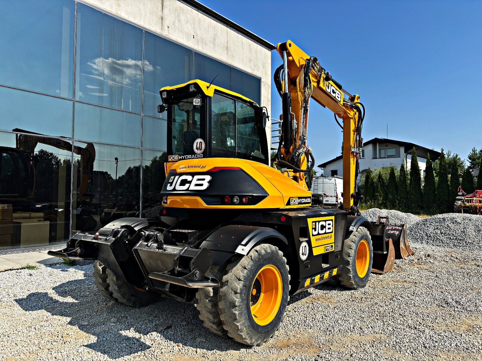 JCB HD110WTT4 KOPARKA KOŁOWA HYDRADIG POWERTILLT 2017R. | LI - 14