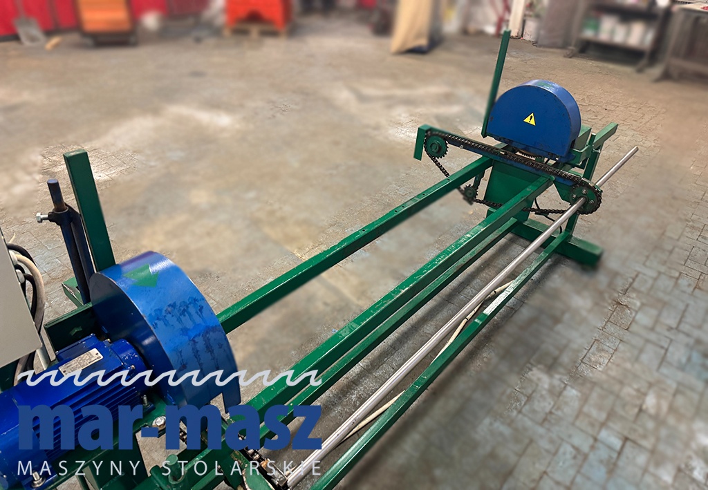 Obrzynarka dwu piłowa poprzeczna do drewna O2p-315 - 14