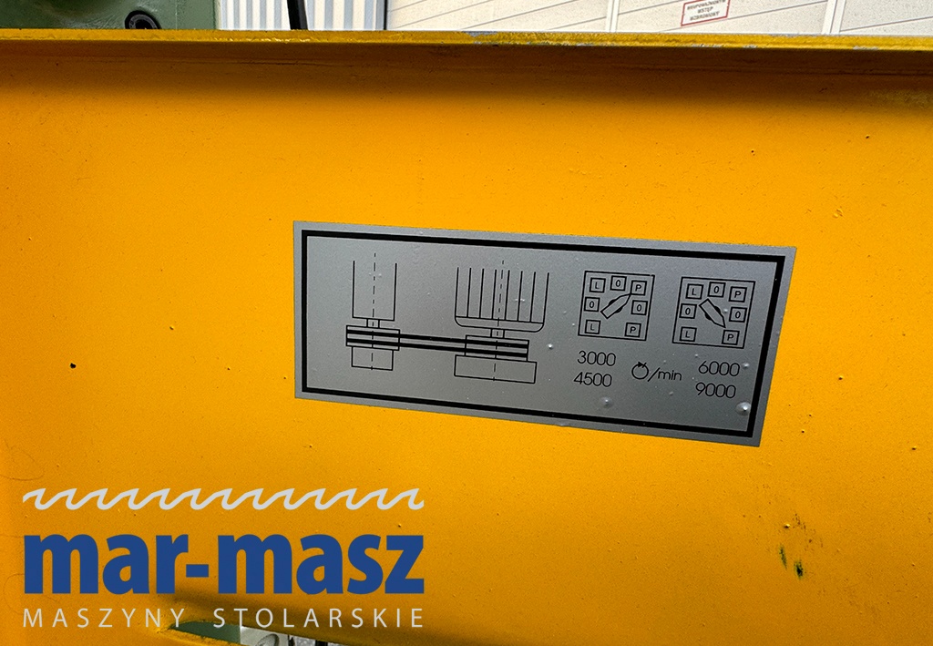 Frezarka dolnowrzecionowa GOMAD FD-2 z wózkiem bocznym - 14