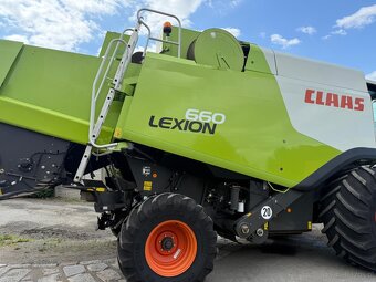 Kombajn zbożowy Claas Lexion 660 heder V750 rok pro 2011 spr - 14