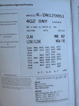 Audi A6 3.0TDi 150kw, r.2013, S Tronic, quatrro - 14