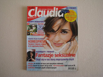 Magazyn Claudia – miesięcznik z lat 1997 - 2013 - 14