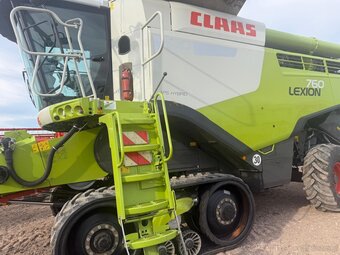 Kombajn zbożowy Claas Lexion 760TT heder V1050 rok prod.2014 - 14