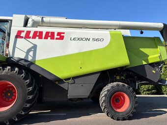 Kombajn zbożowy Claas Lexion 560 heder V750 rok prod. 2009 S - 14
