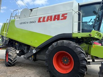 Kombajn zbozowy Claas Lexion 560 heder V750 rok pr 2005 spro - 14